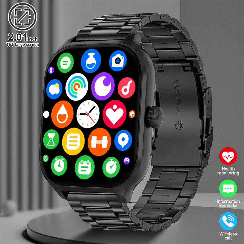 2025 New Smart Watch Bluetooth Call Play Music Smartwatch Health Monitoring Fitness Watch Men Sport Waterproof Watches for Women
2025 New Smart Watch Bluetooth Call Play Music Smartwatch Health Monitoring Fitness Watch Men Sport Waterproof Watches for Women