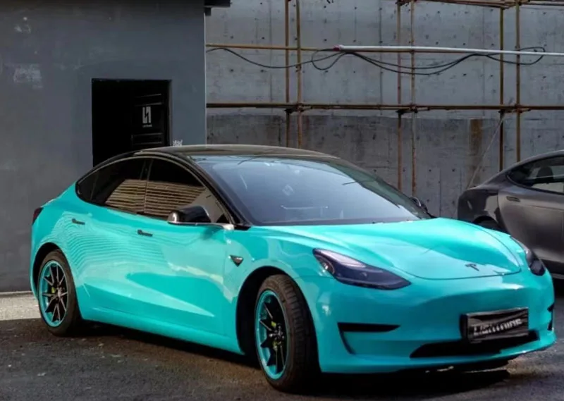 High Glossy Paint Metallic Turquoise Vinyl Wrap Film Metal Turquoise Car Wrapping Roll Sheet Air Release
High Glossy Paint Metallic Turquoise Vinyl Wrap Film Metal Turquoise Car Wrapping Roll Sheet Air Release