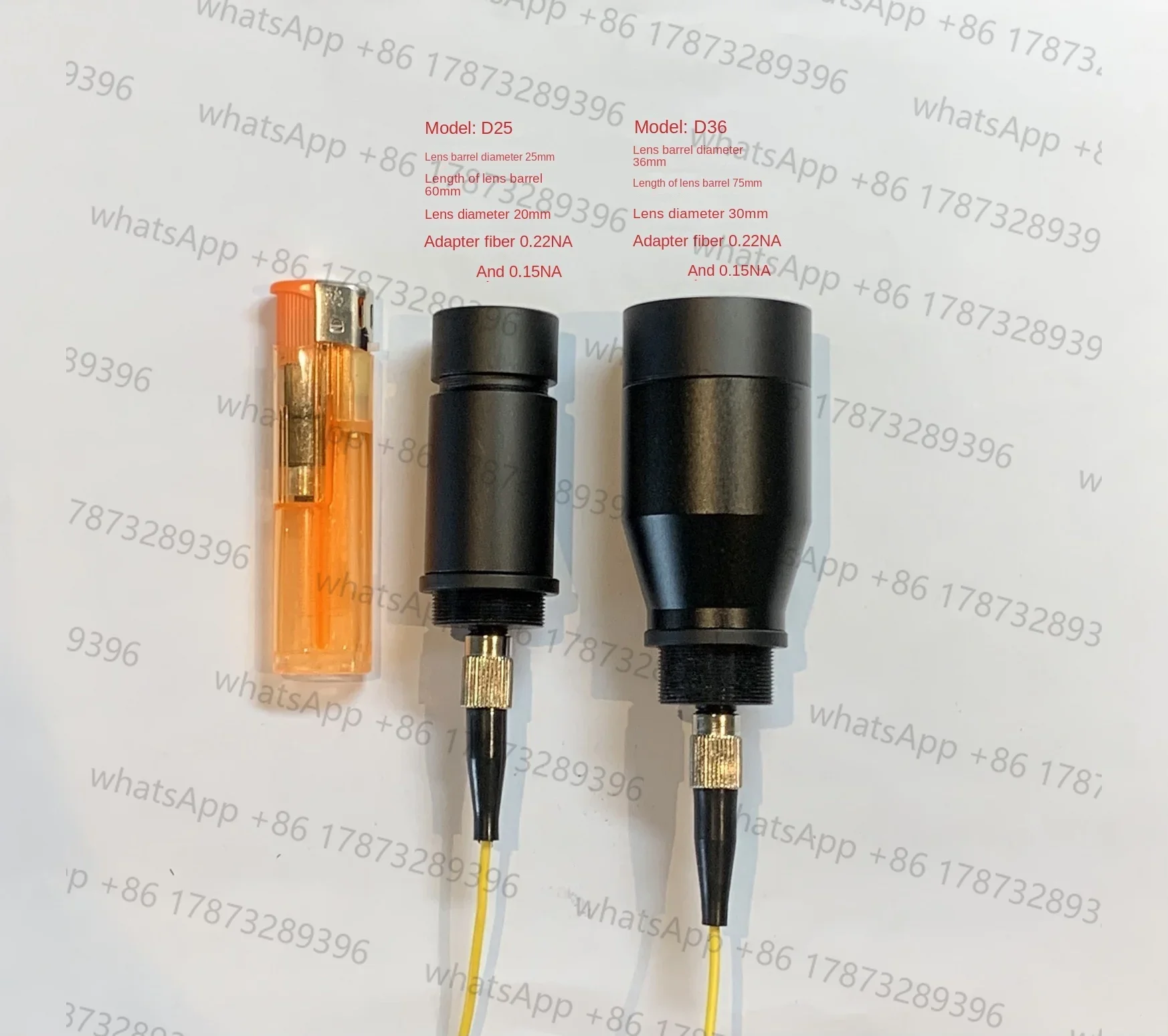 FC Port SMA905 Port D80 Port Fiber L0ser Beam Expanding Mirror + Focusing Mirror Adjustable Focal Length
FC Port SMA905 Port D80 Port Fiber L0ser Beam Expanding Mirror + Focusing Mirror Adjustable Focal Length