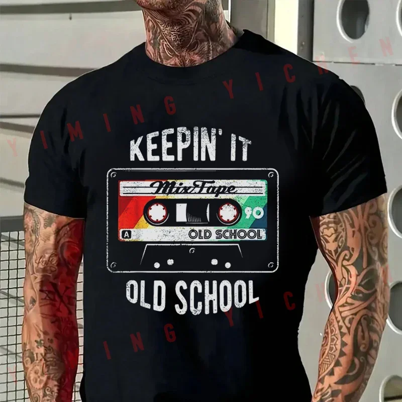 Old School Hip Hop 80s 90s Mixtape Graphic Motorcycle Men's Casual Moto T-Shirt Cotton Short Sleeve Summer Tops
Old School Hip Hop 80s 90s Mixtape Graphic Motorcycle Men's Casual Moto T-Shirt Cotton Short Sleeve Summer Tops