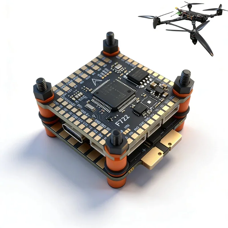 Metal Drone Best Price Racing Flight Controller with Stack Support