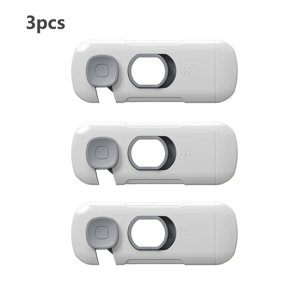 3PCS Child Proof Refrigerator Locks Cabinet Lock Fridge Locks for Kids Safety Baby Freezer Door Latches with Adhesive Tape
3PCS Child Proof Refrigerator Locks Cabinet Lock Fridge Locks for Kids Safety Baby Freezer Door Latches with Adhesive Tape