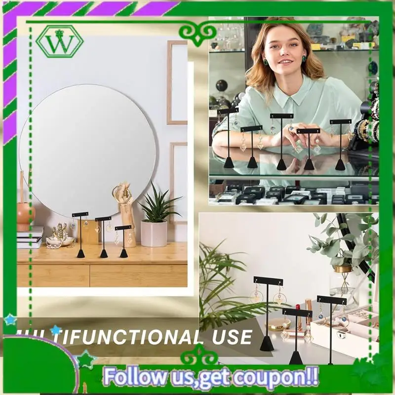 Latest-12 Pcs Earring T Stand Display T Bar Stand Retail Display Holder For Show Jewelry Onlin Stores Photography
Latest-12 Pcs Earring T Stand Display T Bar Stand Retail Display Holder For Show Jewelry Onlin Stores Photography