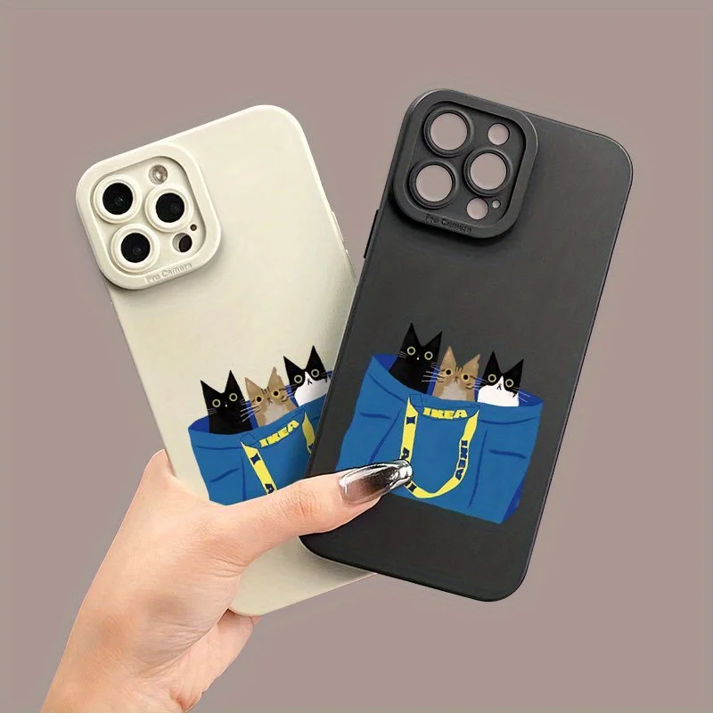 Matte Phone Case with Cat Print ophone case for iPhone 16 15 14 11 12 13 Pro Max 7 8 Plus XR XS back cover
Matte Phone Case with Cat Print ophone case for iPhone 16 15 14 11 12 13 Pro Max 7 8 Plus XR XS back cover