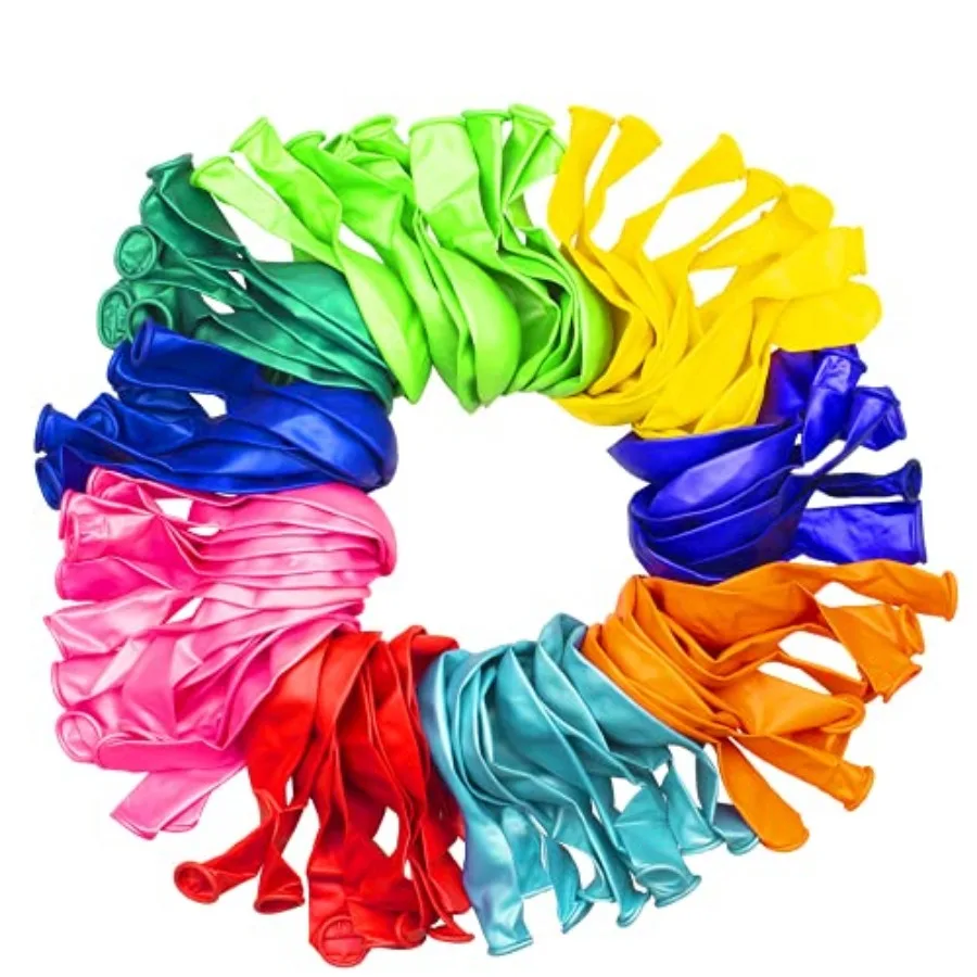 Multicolor Balloons 12 Inch Strong Latex about 12 Color 100 Pcs Balloons for Party Celebrate Birthday Christmas Wedding and Hol
Multicolor Balloons 12 Inch Strong Latex about 12 Color 100 Pcs Balloons for Party Celebrate Birthday Christmas Wedding and Hol