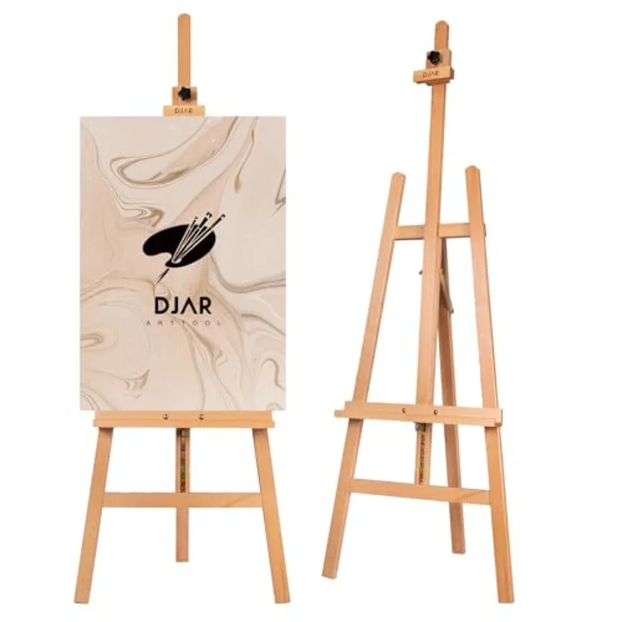 Painting Easel for Adults, Adjustable Heavy-Duty Wooden Art Easel for Painting, Hold Canvas up to 43'', Display Stand for Adult
Painting Easel for Adults, Adjustable Heavy-Duty Wooden Art Easel for Painting, Hold Canvas up to 43'', Display Stand for Adult