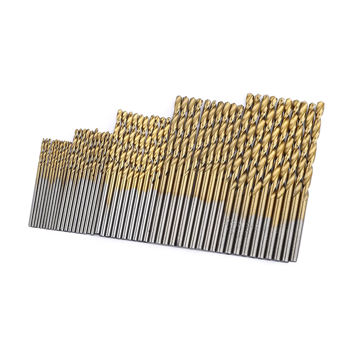 50Pcs Precision Titanium Coated Hss Drill Bits Set 1Mm 1.5mm 2Mm 2.5mm 3Mm Heavy Duty Abrasion Resistant Drill Bits for DIY Home
50Pcs Precision Titanium Coated Hss Drill Bits Set 1Mm 1.5mm 2Mm 2.5mm 3Mm Heavy Duty Abrasion Resistant Drill Bits for DIY Home