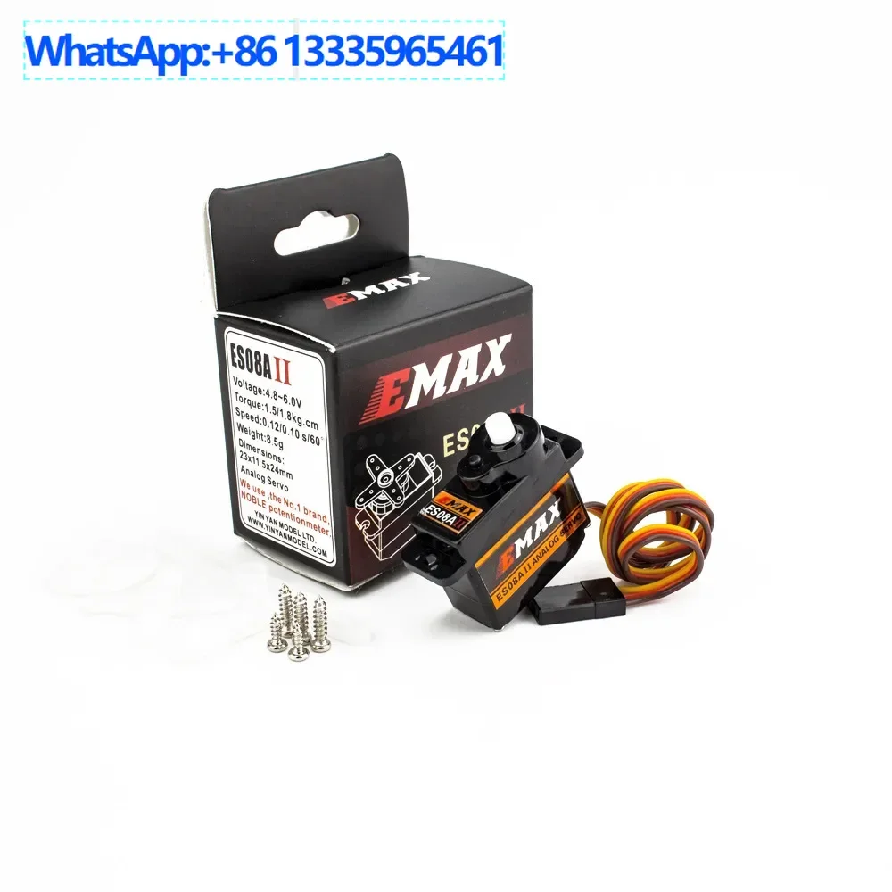 Yinyan ES08A II forward mini servo plastic gear FPV racing drone model aircraft DIY accessories
Yinyan ES08A II forward mini servo plastic gear FPV racing drone model aircraft DIY accessories