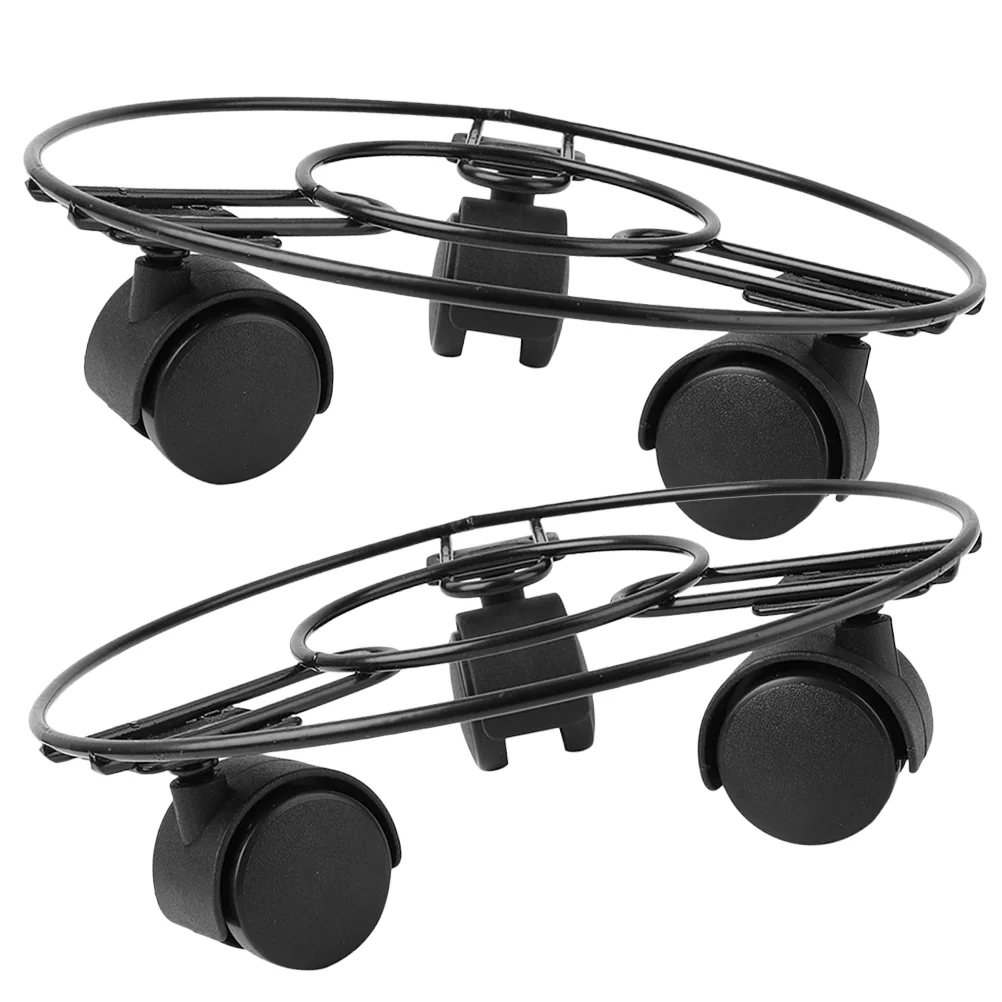 Sizer Iron Wheel Flower Pot Tray Stand Rolling Plant with Casters Black Strainer
Sizer Iron Wheel Flower Pot Tray Stand Rolling Plant with Casters Black Strainer