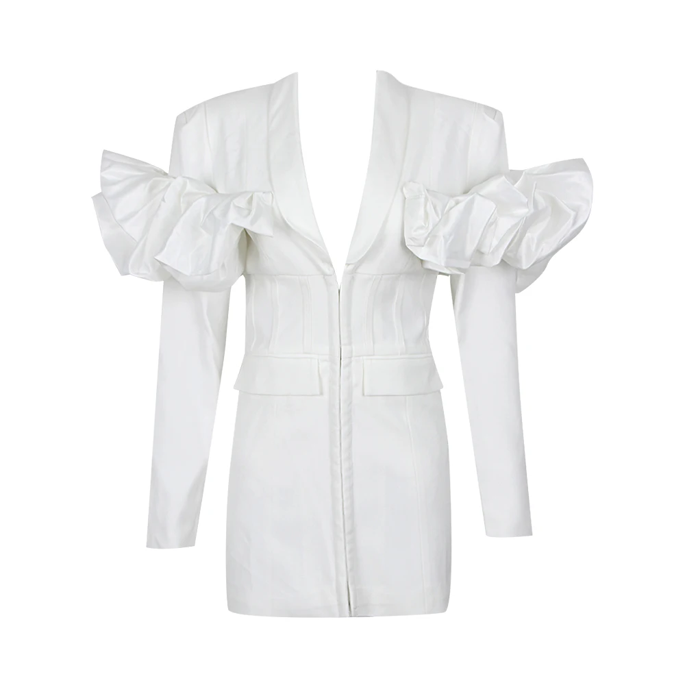 Women Fashion Notched Collar Dress Sexy Patchwork Long Sleeve Clothing Club Party Mini Dresses
Women Fashion Notched Collar Dress Sexy Patchwork Long Sleeve Clothing Club Party Mini Dresses