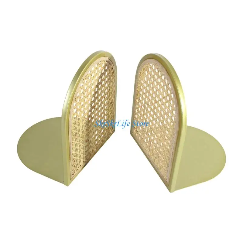 E65E Arch Rattan Bookends Metal Bookends Decorative Bookends Book End Book Holders Book Stoppers for Library Office
E65E Arch Rattan Bookends Metal Bookends Decorative Bookends Book End Book Holders Book Stoppers for Library Office