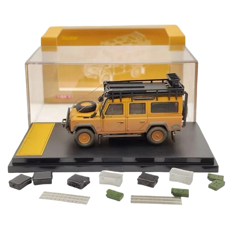 Master 1:64 for Defender 110 Camel Cup Diecast Toys Car Models Collection Miniature Hobby Gifts
Master 1:64 for Defender 110 Camel Cup Diecast Toys Car Models Collection Miniature Hobby Gifts