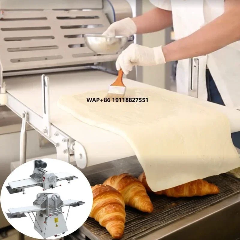 Automatic Thin Dough Curring Pressing Rolling Thinning Opening Machine Crisp Pies Sheeter Production Line for Croissant in China
Automatic Thin Dough Curring Pressing Rolling Thinning Opening Machine Crisp Pies Sheeter Production Line for Croissant in China