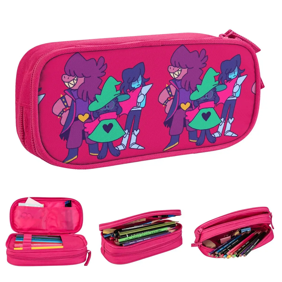 Веселый пенал Deltarune, пеналы, ручка для студентов, большая сумка для хранения, школьные принадлежности, подарки, аксессуары
Веселый пенал Deltarune, пеналы, ручка для студентов, большая сумка для хранения, школьные принадлежности, подарки, аксессуары