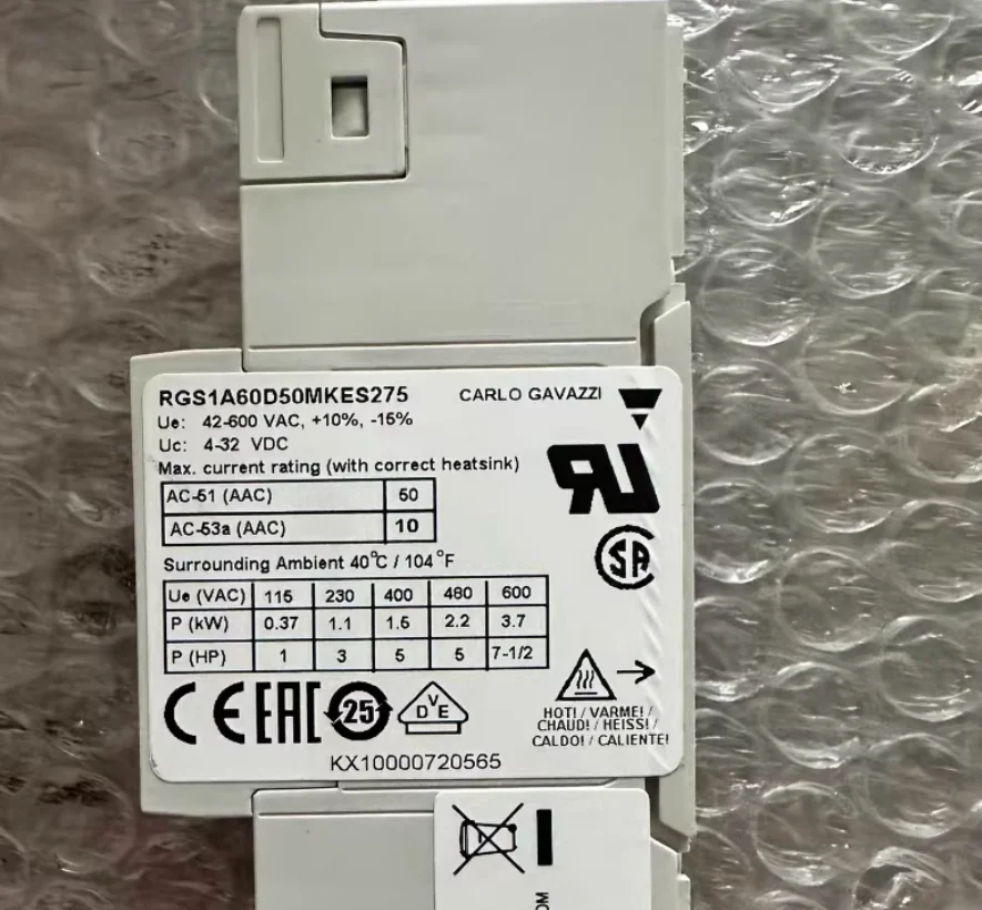 Новый оригинальный переключатель CARLO RGS1A60D50MKES275
Новый оригинальный переключатель CARLO RGS1A60D50MKES275