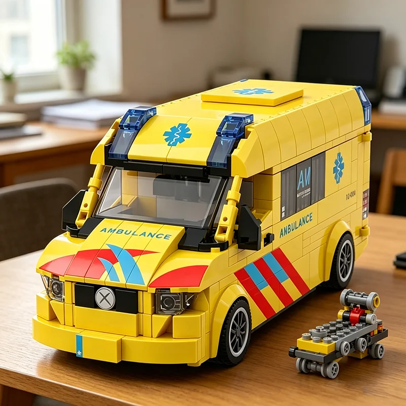 648PCS European Ambulance Building Blocks 1:16 Scale City Rescue Vehicle Model Bricks Desktop Ornament Educational DIY Toy Gift
648PCS European Ambulance Building Blocks 1:16 Scale City Rescue Vehicle Model Bricks Desktop Ornament Educational DIY Toy Gift