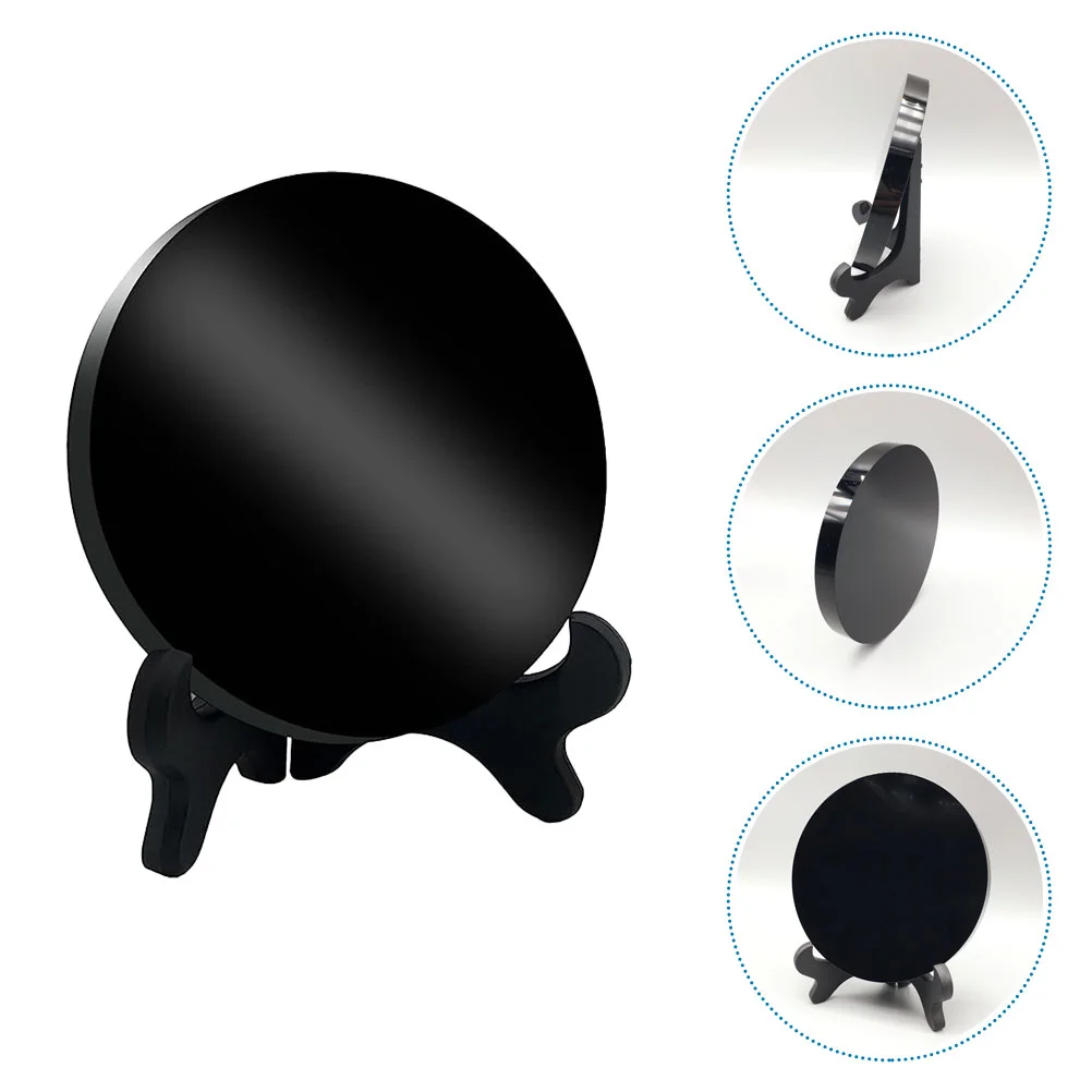Obsidian Knife Disk Ornament Divination Mirror Meditation Therapy Home Office Feng Shui Round Tripod Decor
Obsidian Knife Disk Ornament Divination Mirror Meditation Therapy Home Office Feng Shui Round Tripod Decor