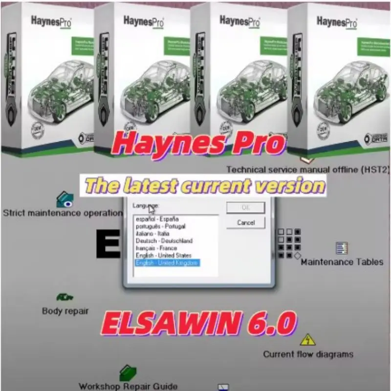 Offer 2026: ELSAWIN 6.0 + Haynes PRO Automotive Repair Software: Workshop Manual for VW, Audi and Skoda with Nitro Support and I
Offer 2026: ELSAWIN 6.0 + Haynes PRO Automotive Repair Software: Workshop Manual for VW, Audi and Skoda with Nitro Support and I