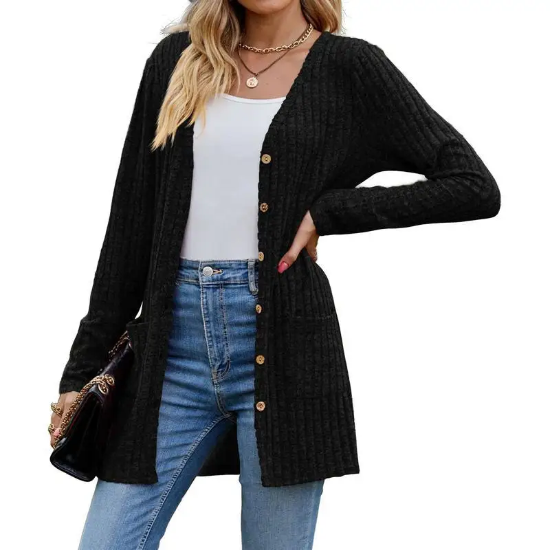 Women's Open Cardigan Autumn Style Knitted Sweater Spring Fashion Ladies' Outerwear Comfortable Soft Material
Women's Open Cardigan Autumn Style Knitted Sweater Spring Fashion Ladies' Outerwear Comfortable Soft Material