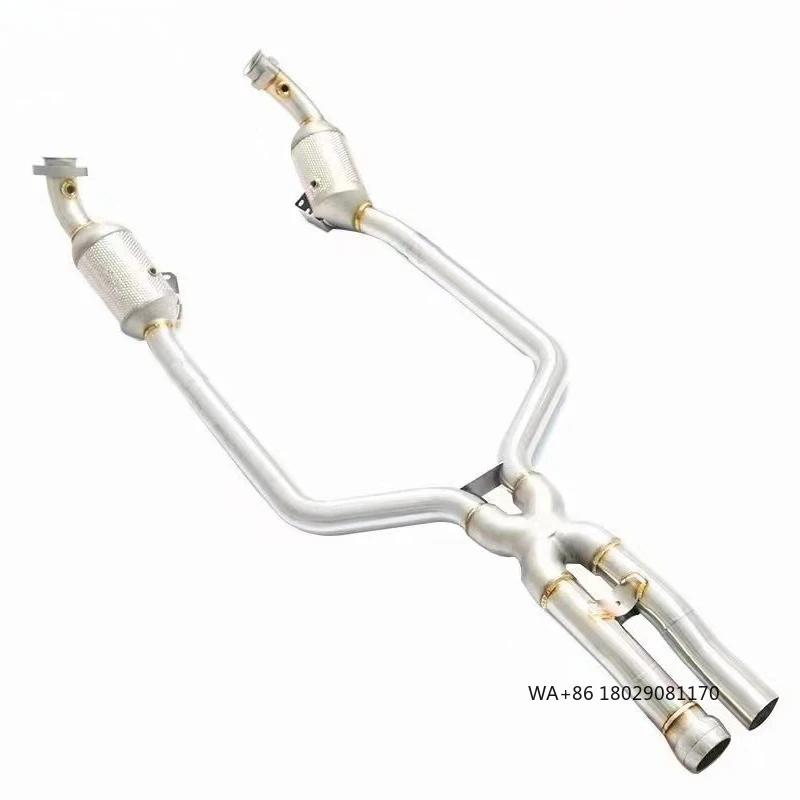 Даунпайп выхлопной системы катализатора для Mercedes-CLS350 3.0T 2015-2023, выхлопная труба SUS304 из нержавеющей стали с
Даунпайп выхлопной системы катализатора для Mercedes-CLS350 3.0T 2015-2023, выхлопная труба SUS304 из нержавеющей стали с