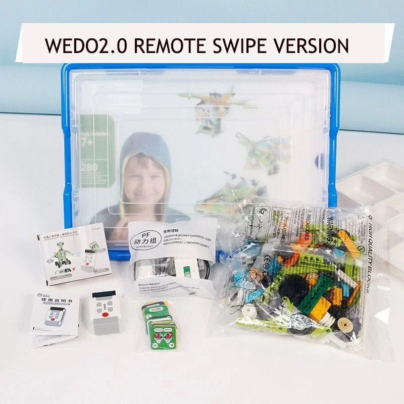WeDo 2.0 Конструктор для робототехники Строительные блоки, совместимые с брендом Wedo 3.0 Развивающие креативные игрушки «сделай сам»
WeDo 2.0 Конструктор для робототехники Строительные блоки, совместимые с брендом Wedo 3.0 Развивающие креативные игрушки «сделай сам»