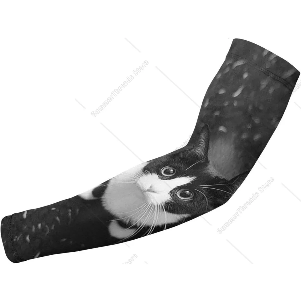 Black White Cat Men Women UV Protection Cooling Arm Sleeves Sun Sleeves Arm Cover Sleeves
Black White Cat Men Women UV Protection Cooling Arm Sleeves Sun Sleeves Arm Cover Sleeves