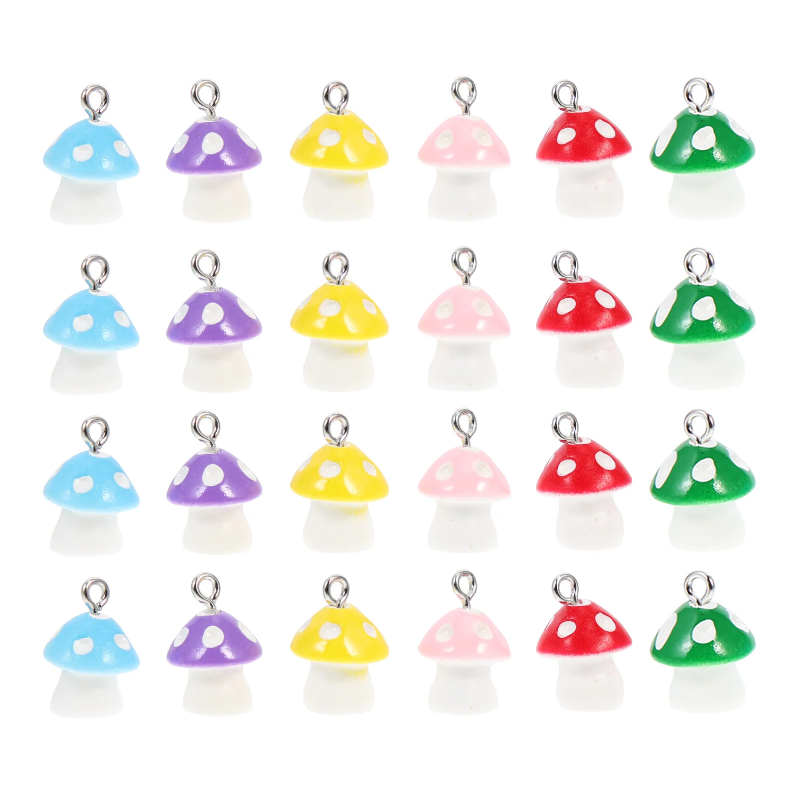60 Pcs Mushroom Pendant Resin Charms Creative Jewelry Making Decor Necklace Ornament Craft Hanging Earring DIY
60 Pcs Mushroom Pendant Resin Charms Creative Jewelry Making Decor Necklace Ornament Craft Hanging Earring DIY