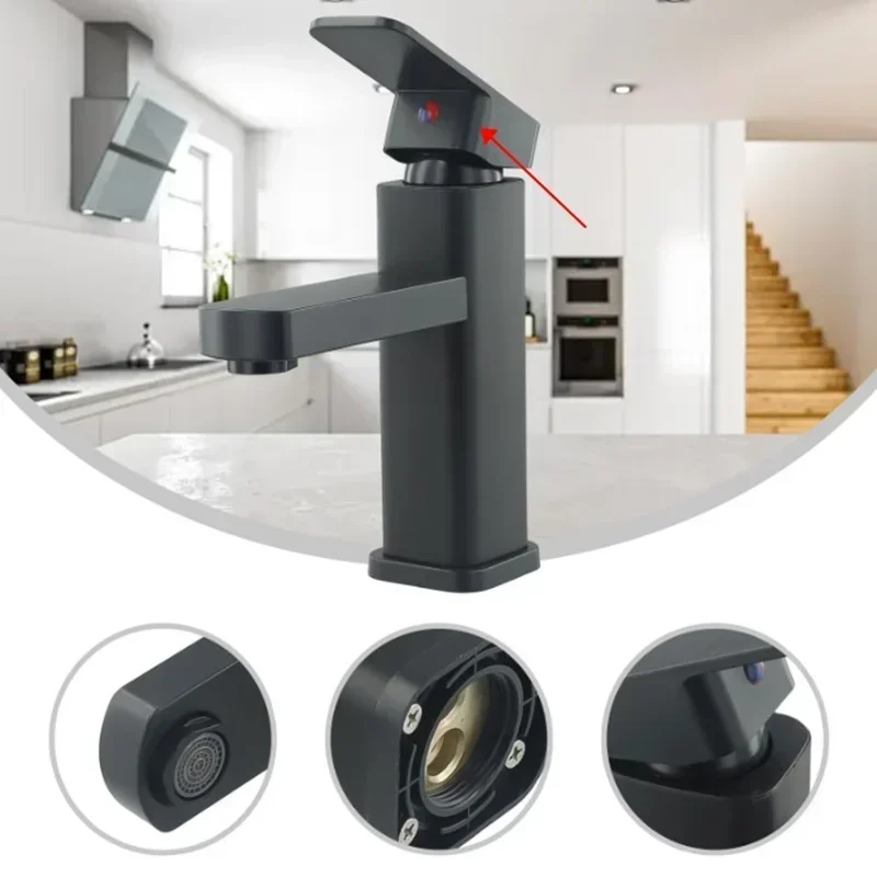 Eeatop Смеситель для ванной комнаты Смеситель для раковины Матовый черный смеситель для раковины Настольный однорычажный хромированный квадратный моно смеситель для горячей и холодной воды
Eeatop Смеситель для ванной комнаты Смеситель для раковины Матовый черный смеситель для раковины Настольный однорычажный хромированный квадратный моно смеситель для горячей и холодной воды