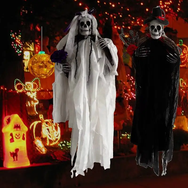 Halloween Black And White Hanging Skull Ghost Death Theme Costume Accessories Chinese Manufacturer No Brand Registered
Halloween Black And White Hanging Skull Ghost Death Theme Costume Accessories Chinese Manufacturer No Brand Registered