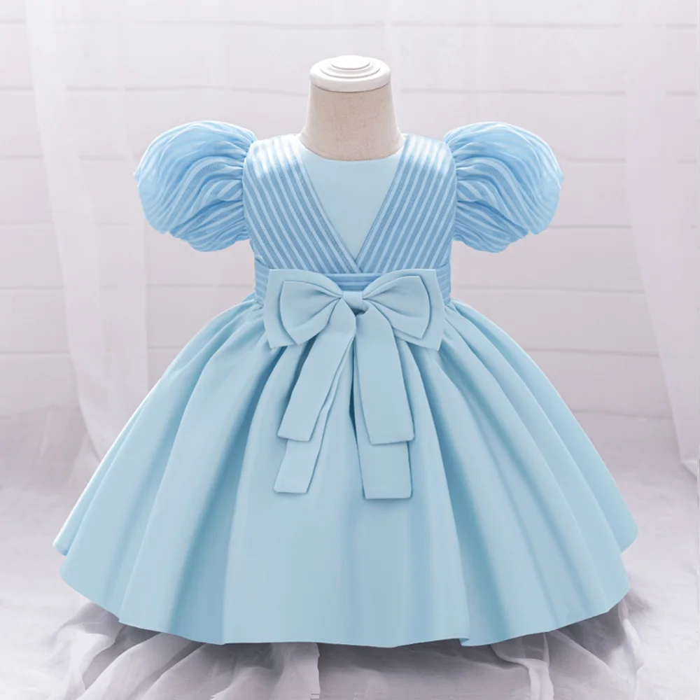 Toddler Summer Sweet Party Dresses Baby Girls Formal 1st Birthday Princess Ball Gown Infant Big Bow Clothes Puff Sleeves Costume
Toddler Summer Sweet Party Dresses Baby Girls Formal 1st Birthday Princess Ball Gown Infant Big Bow Clothes Puff Sleeves Costume