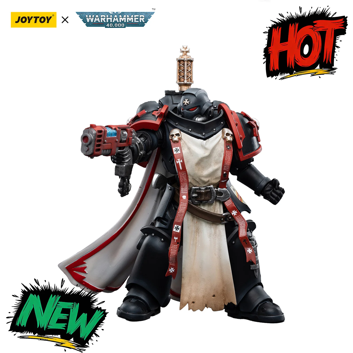 JOYTOY Warhammer 40K 1/18 Action Figure Black Templars Primaris Sword Brethren Eberwulf Joint Movable Collection Model Toys Gift
JOYTOY Warhammer 40K 1/18 Action Figure Black Templars Primaris Sword Brethren Eberwulf Joint Movable Collection Model Toys Gift