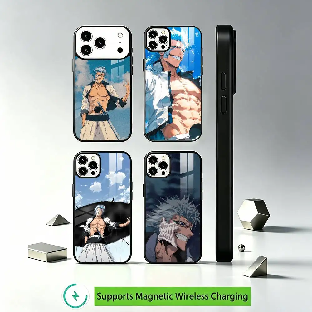 BLEACH Grimmjow Anime Phone Case For iPhone17,16,15,14,13,12 Plus,Pro Supports Magnetic Wireless Charging
BLEACH Grimmjow Anime Phone Case For iPhone17,16,15,14,13,12 Plus,Pro Supports Magnetic Wireless Charging