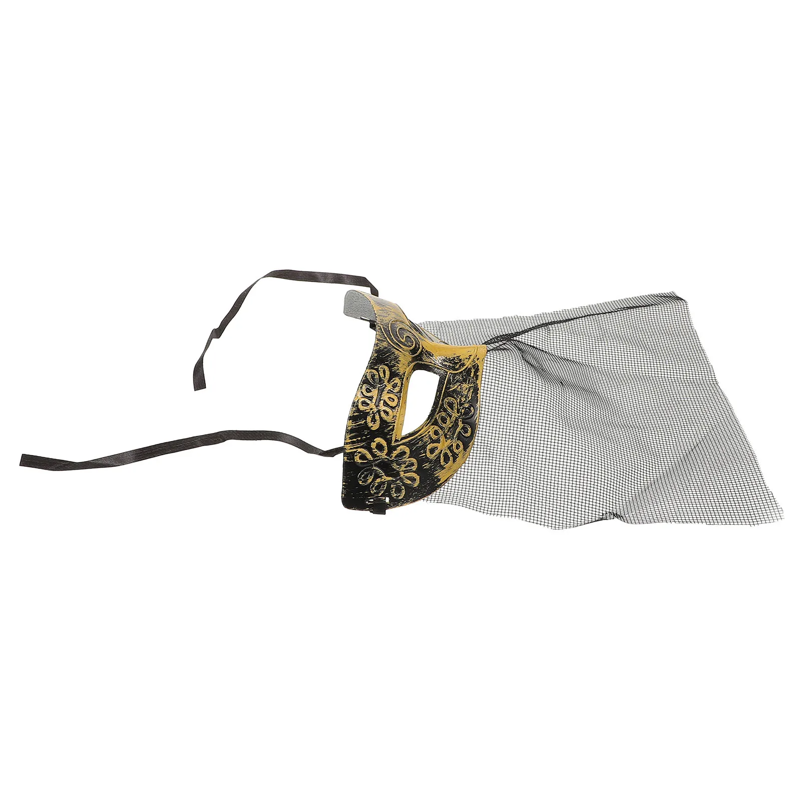 Gauze Masquerade Mask Lightweight PVC Cloth Elegant Design Halloween Party Decor Selfie Prop Adjustable Strap Fits All
Gauze Masquerade Mask Lightweight PVC Cloth Elegant Design Halloween Party Decor Selfie Prop Adjustable Strap Fits All