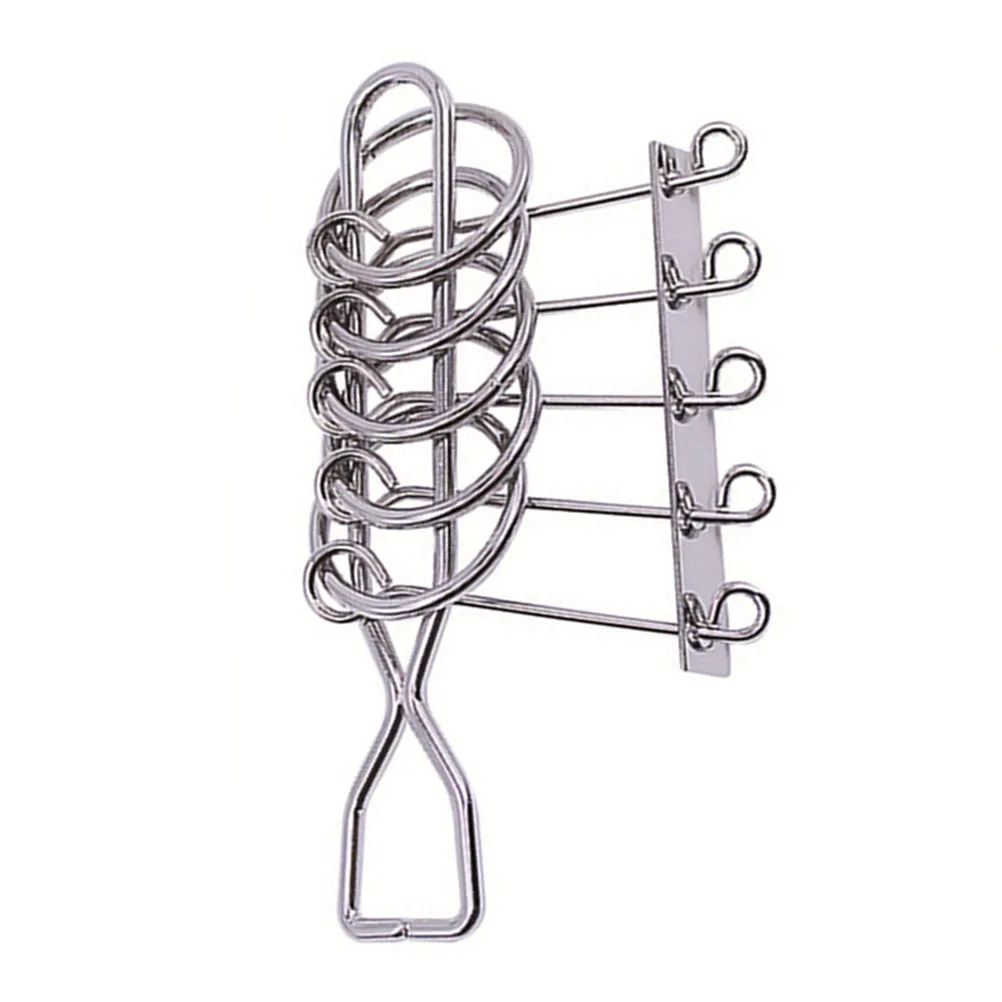 1Pcs Chinese Five Ring Buckle Puzzle Metal Brain Teaser Creative Intelligence Iq Game Educational Casual Decompression Brain
1Pcs Chinese Five Ring Buckle Puzzle Metal Brain Teaser Creative Intelligence Iq Game Educational Casual Decompression Brain