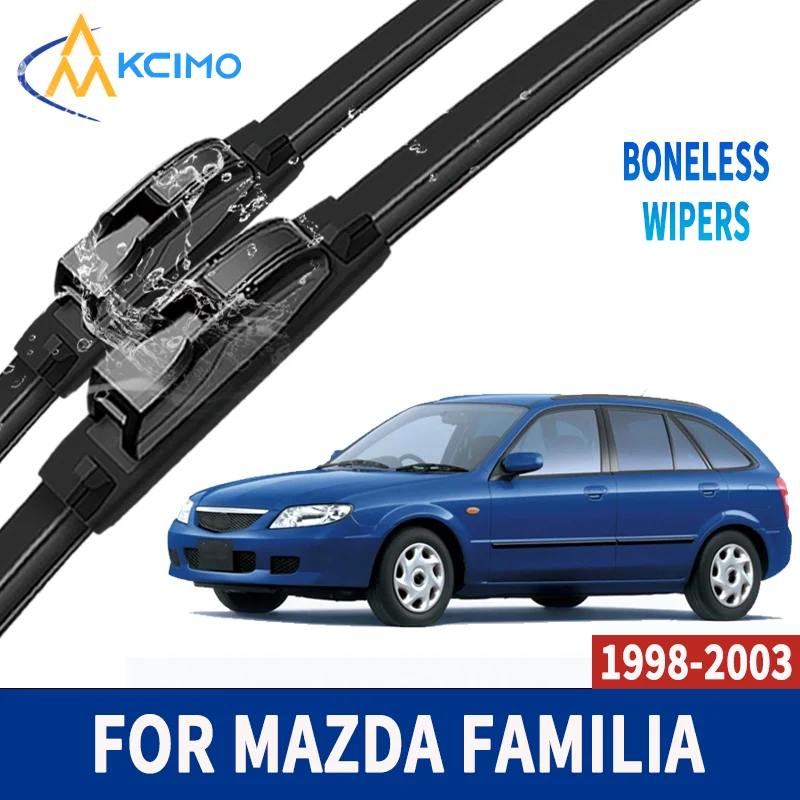 Front Windshield Wiper Blades For Mazda Familia BJ 1998-2003 Windscreen Window Wiper 2pcs Car Accessories
Front Windshield Wiper Blades For Mazda Familia BJ 1998-2003 Windscreen Window Wiper 2pcs Car Accessories