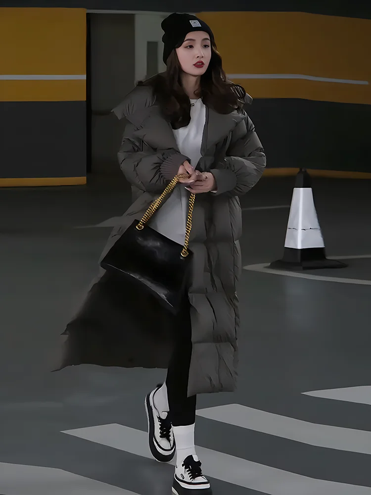 Новая модная универсальная утепленная женская куртка-пуховик с большим воротником, белая, для повседневной носки, тренд 2024 года
Новая модная универсальная утепленная женская куртка-пуховик с большим воротником, белая, для повседневной носки, тренд 2024 года