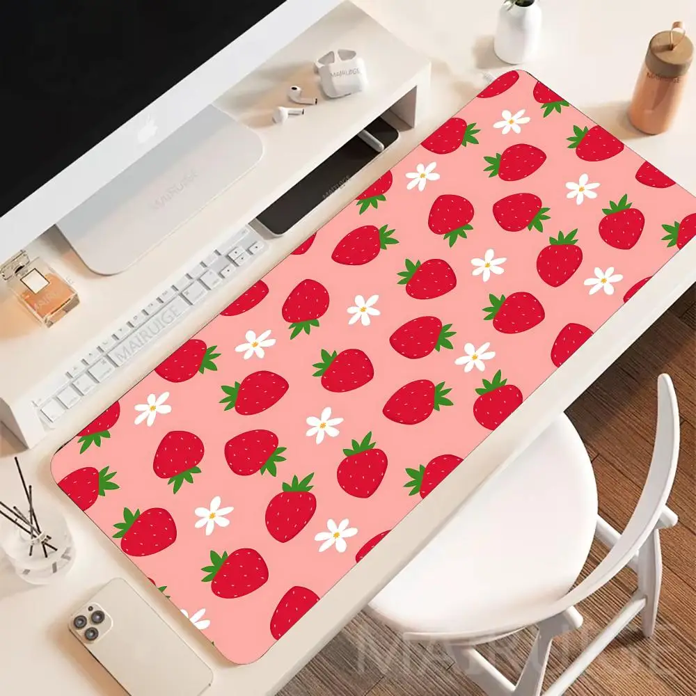 cute strawberry Gamer Keyboard Mouse Pad Large Gaming Mousepads Non-slip Computer Art Mausepad desk Laptop Tablet Mat PC Playmat
cute strawberry Gamer Keyboard Mouse Pad Large Gaming Mousepads Non-slip Computer Art Mausepad desk Laptop Tablet Mat PC Playmat
