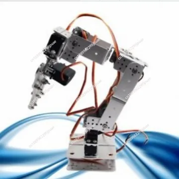 Точечный робот 6-градусный свободочный 3D вращающийся механический рычаг аксессуары для умных автомобилей серебристо-белый с рулевым механизмом 996
Точечный робот 6-градусный свободочный 3D вращающийся механический рычаг аксессуары для умных автомобилей серебристо-белый с рулевым механизмом 996