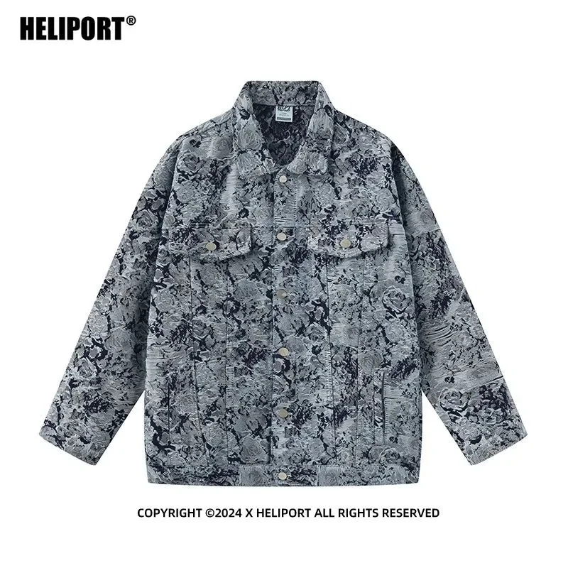 2026 Autumn New Loose Denim Jacket With Snowflake Fluttering Embroidery Jacquard Distressed Small Fragrance Style Trendy Jacket
2026 Autumn New Loose Denim Jacket With Snowflake Fluttering Embroidery Jacquard Distressed Small Fragrance Style Trendy Jacket