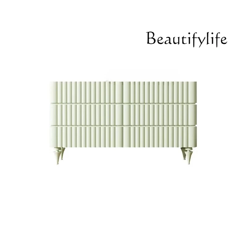 Light luxury solid wood minimalist cream style storage modern bedroom decorative cabinet Italian porch cabinet designer
Light luxury solid wood minimalist cream style storage modern bedroom decorative cabinet Italian porch cabinet designer
