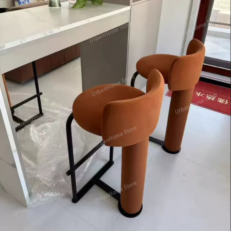 Designer Nordic Bar Stools Aesthetic Comfortable Relaxing Hairdressing Bar Chairs Nordic Barber Chaise De Bar Unique Furniture
Designer Nordic Bar Stools Aesthetic Comfortable Relaxing Hairdressing Bar Chairs Nordic Barber Chaise De Bar Unique Furniture