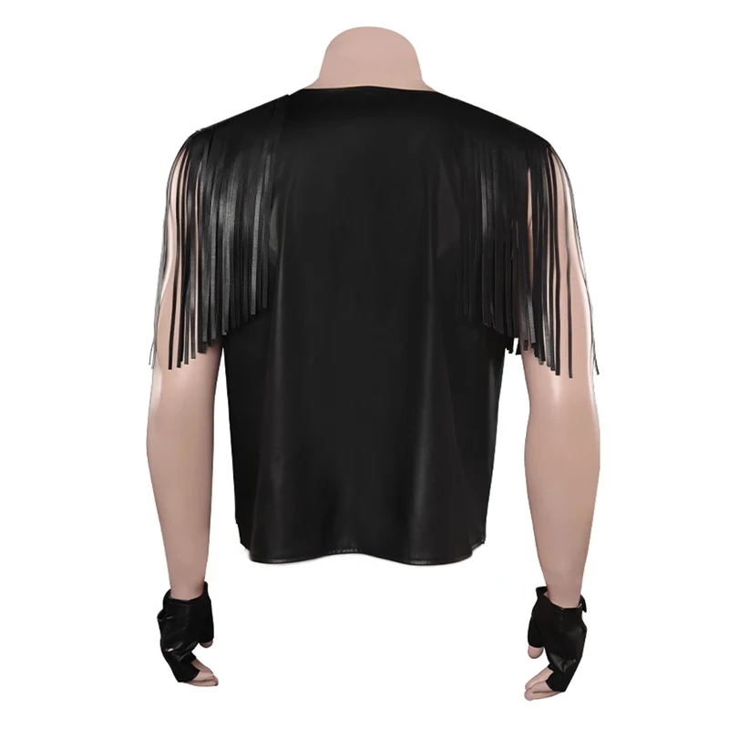 ✠2026✠ Ken Cosplay Fantasy Black Jacket Vest Headband 2023 Movie Barbei Disguise Costume Adult Men Cosplay Roleplay Fantasia Ou✠
✠2026✠ Ken Cosplay Fantasy Black Jacket Vest Headband 2023 Movie Barbei Disguise Costume Adult Men Cosplay Roleplay Fantasia Ou✠
