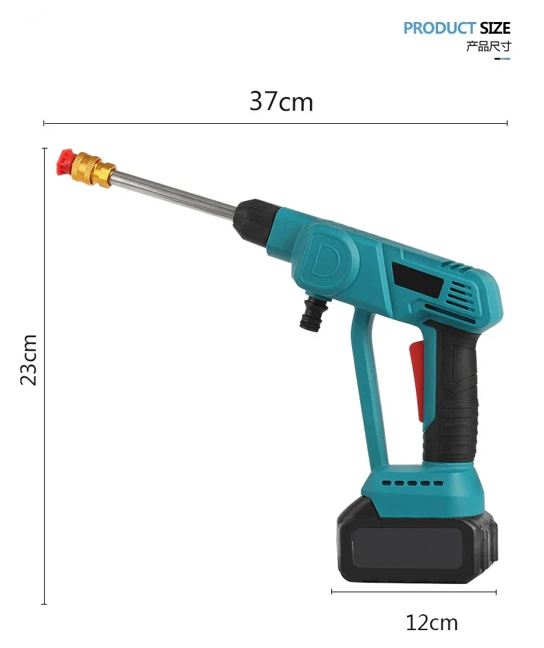 Durable Portable household wireless flower watering and water cleaning with lithium-ion high-pressure car wash gun
Durable Portable household wireless flower watering and water cleaning with lithium-ion high-pressure car wash gun
