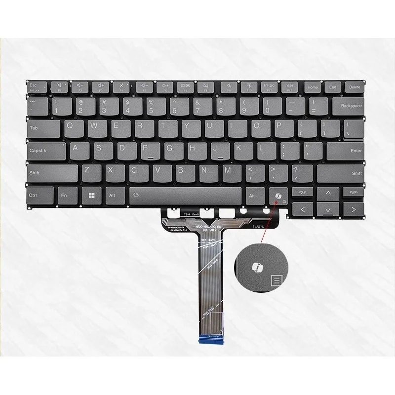 LL+ New for Lenovo Thinkbook 14 G6 G6+ IRL ABP IML IMH US keyboard backlit Gray
LL+ New for Lenovo Thinkbook 14 G6 G6+ IRL ABP IML IMH US keyboard backlit Gray
