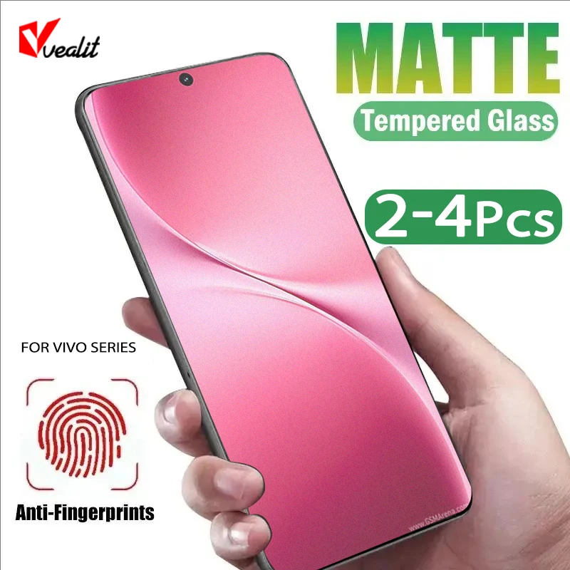 2-4pcs Oleophobic Matte Protective Glass For Vivo V70 V60 V50 Lite Screen Protectors for Vivo Y500 Pro Y300 GT Y05 Frosted Glass
2-4pcs Oleophobic Matte Protective Glass For Vivo V70 V60 V50 Lite Screen Protectors for Vivo Y500 Pro Y300 GT Y05 Frosted Glass