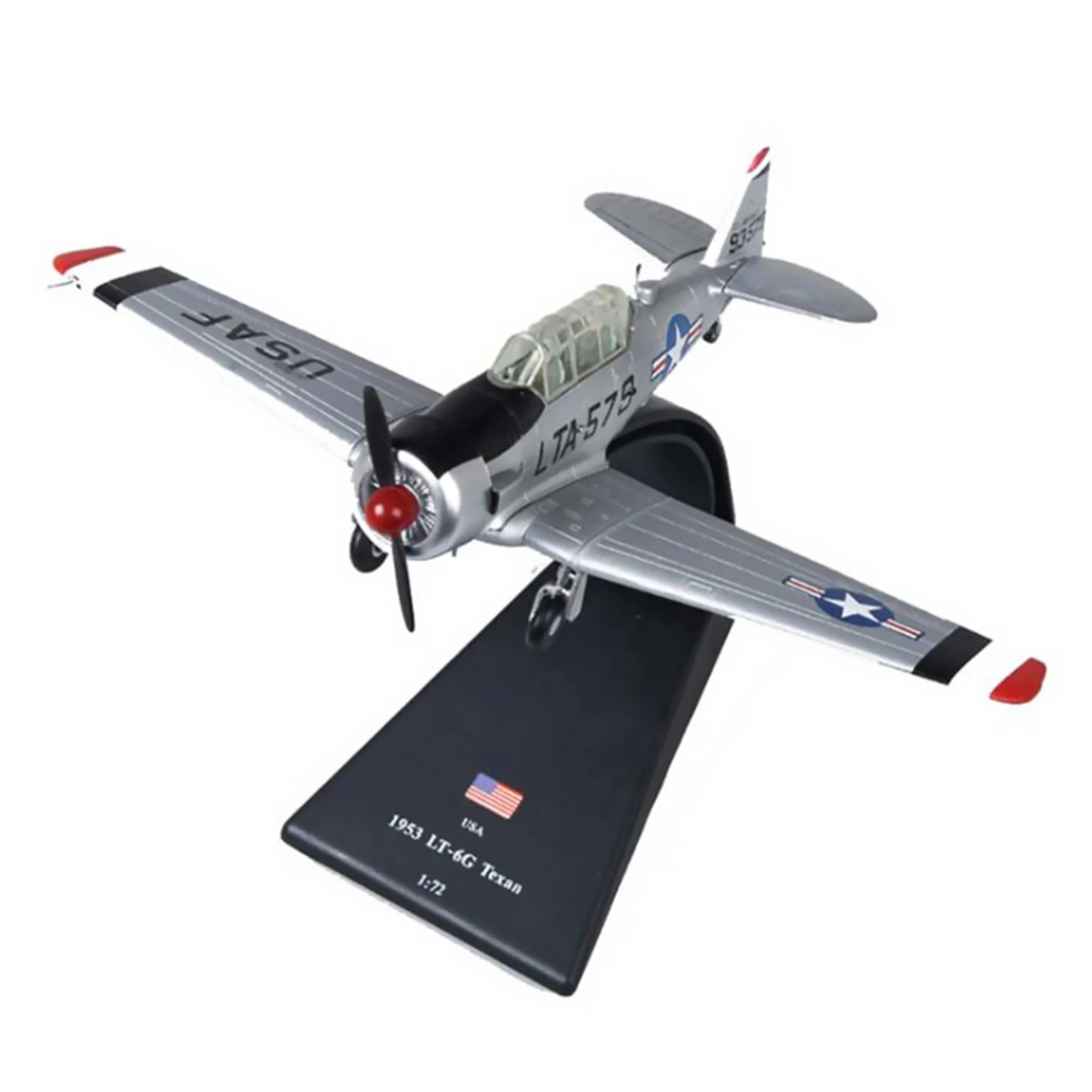 Texan Fighter Navy Army Fighter Aircraft Airplane Model 1/72 scale WWII USA 1953 T6 LT-6G Plane Souvenir Static Display
Texan Fighter Navy Army Fighter Aircraft Airplane Model 1/72 scale WWII USA 1953 T6 LT-6G Plane Souvenir Static Display