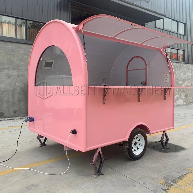 Street Mini Food Truck Mobile Food Cart Hot Dog Ice Cream Carts Juice Van Concession Trailer Towable Food Trailer for Sale
Street Mini Food Truck Mobile Food Cart Hot Dog Ice Cream Carts Juice Van Concession Trailer Towable Food Trailer for Sale