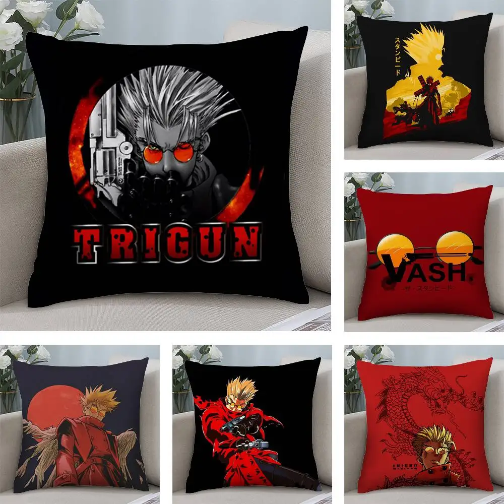 Cool Anime T-Trigun Pillow Case Sofa Short Plush Double-sided HD Printing Room Home Office Gift Cushion Cover
Cool Anime T-Trigun Pillow Case Sofa Short Plush Double-sided HD Printing Room Home Office Gift Cushion Cover