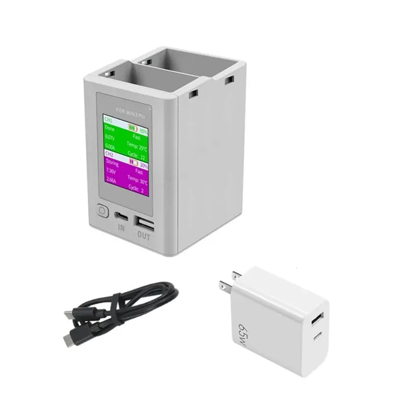 N15R-Intelligent Battery With LED Digital Display Charging Hub For DJI Mini 4 Pro/3/Mini 3 Pro 2-Way Butler
N15R-Intelligent Battery With LED Digital Display Charging Hub For DJI Mini 4 Pro/3/Mini 3 Pro 2-Way Butler