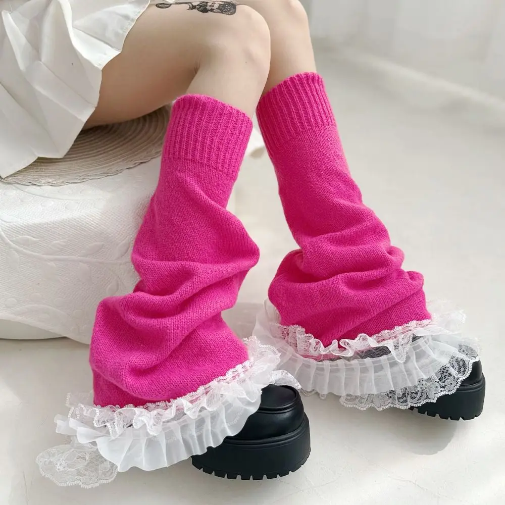 Soft Ballet Style Lace Leg Warmers JK Sweet Lolita Boots Cover Y2k Pile Socks Elephant Leg Socks Girl
Soft Ballet Style Lace Leg Warmers JK Sweet Lolita Boots Cover Y2k Pile Socks Elephant Leg Socks Girl